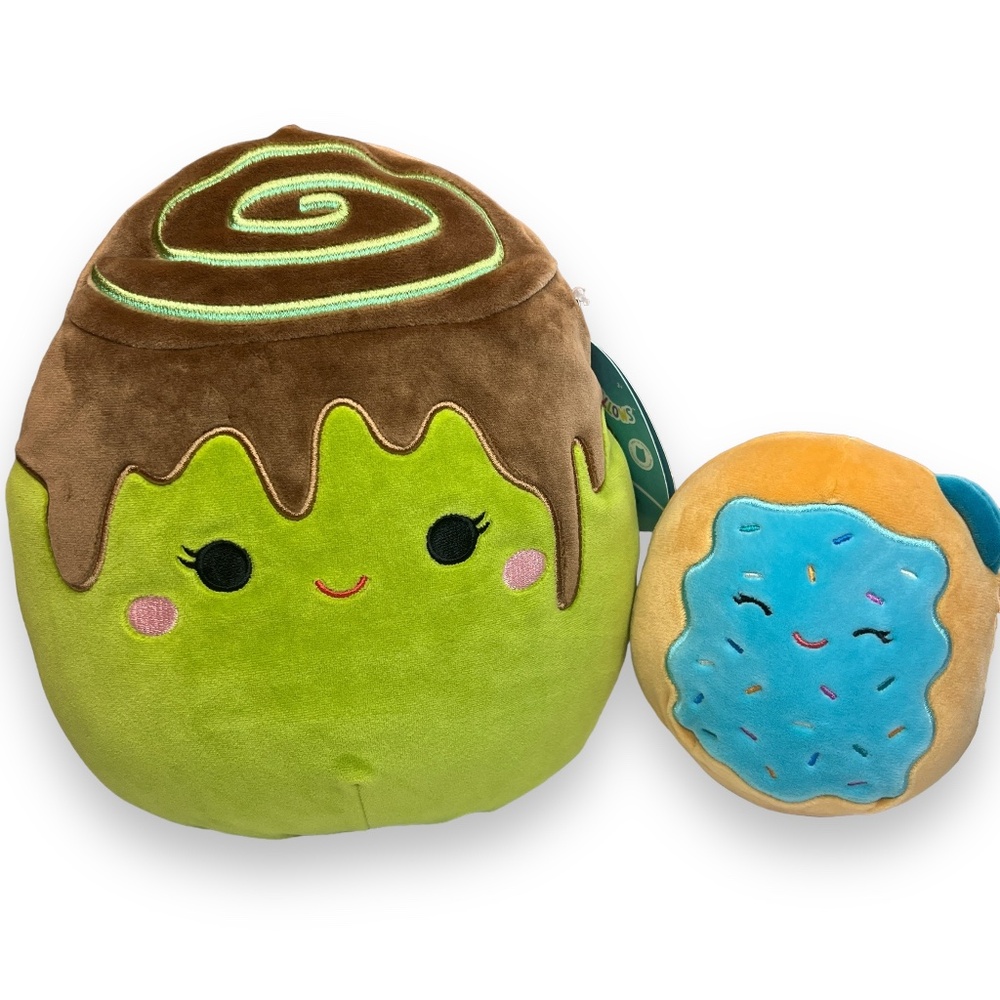 Squishmallow Lot Malta 10"‎ & Erissa 5" Blueberry Scented With Tags